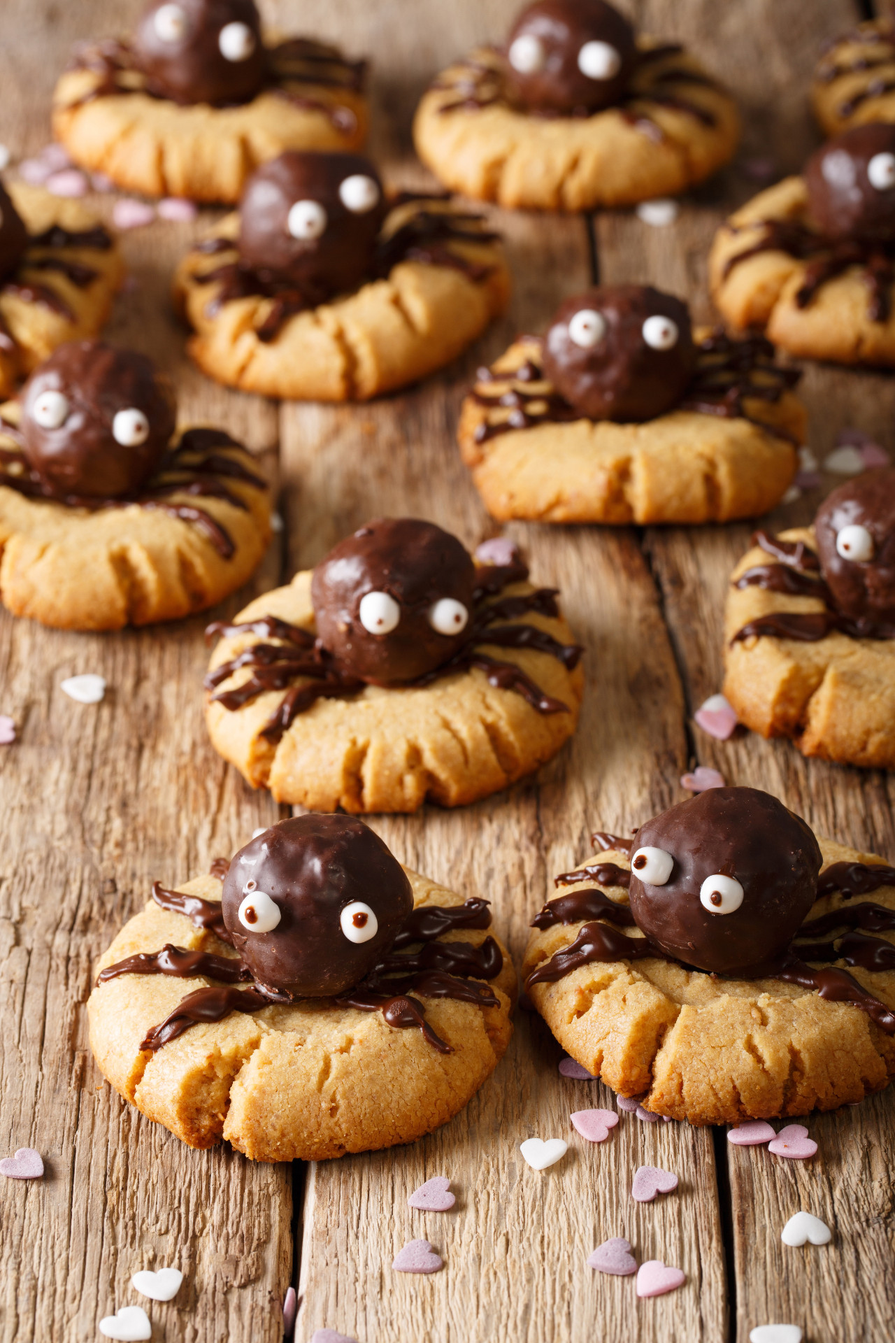 Shortbread Spider Cookies Recipe