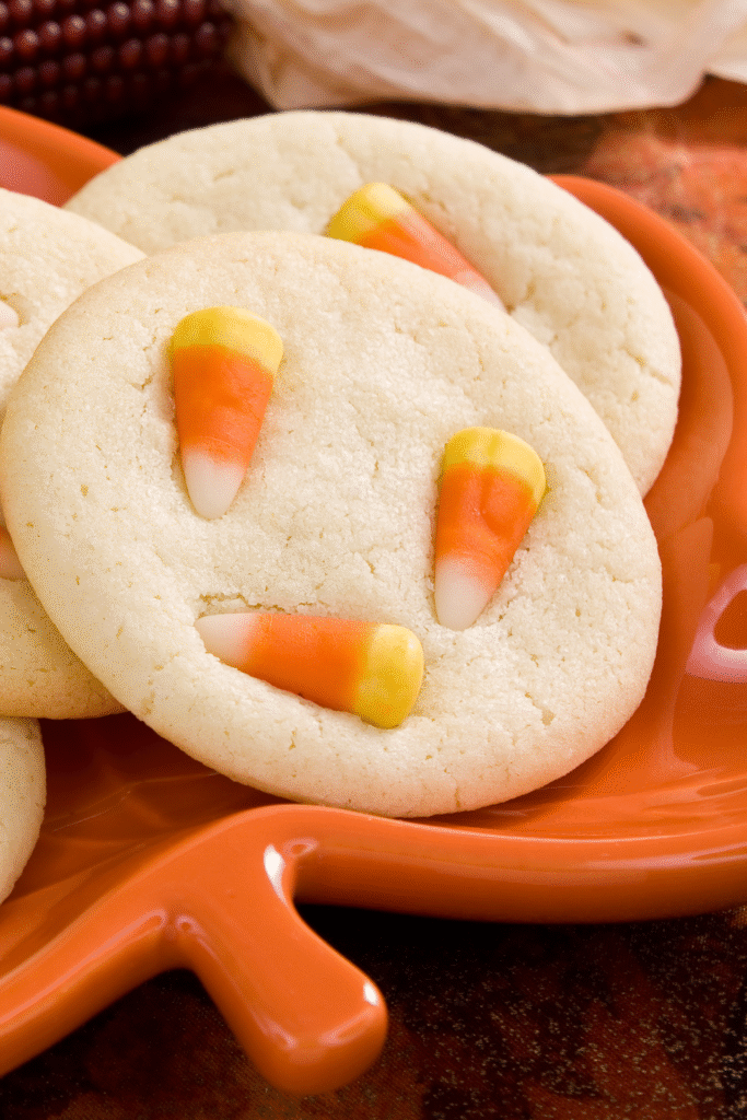 Candy Corn Sugar Cookies Recipe